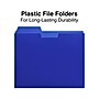 Staples Plastic File Pockets, Letter Size, Assorted Colors, 5/Pack (TR20674)~#|#~6991D90F-BE6E-4E8A-AC3BC275EE0DF1A3_sc7