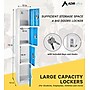 AdirOffice 72'' 4-Tier Blue Storage Locker (629-204-BLU)~#|#~69A0BCBF-DCD5-4ED1-87C168C47B4F227D_sc7