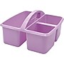 Teacher Created Resources Plastic Storage Caddy, 9" x 9.25" x 5.25", Lavender, 6/Bundle (TCR20955-6)~#|#~69BEF2A8-65CA-4F95-AD7F5E484C5F9DD2_sc7