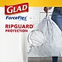 Glad ForceFlex Tall Kitchen Drawstring Trash Bags, 13 Gallon, Gain Lavender with Febreze Freshness, 110 Count (79157)~#|#~69CF634D-6279-4962-8BA1189AE9132272_sc7