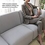 Bush Business Furniture Assemble Modular 3 Seater Sectional Sofa, Fog Fabric (ASM002FGF)~#|#~69D5CCD2-FD9B-43F7-874A63DA83583084_sc7