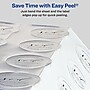 Avery Easy Peel Inkjet Embossed Foil Round Labels, 2" Dia, Silver, 96 Labels/Pack (22824)~#|#~69D9AE55-4FC2-469B-865D87EC7350903D_sc7