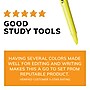 BIC Brite Liner Stick Highlighter, Chisel Tip, Assorted Colors, Dozen (BL11-AST)~#|#~69DF2775-FB4C-4863-B9629E85D011BC5F_sc7