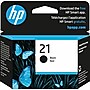HP 21 Black Standard Yield Ink Cartridge, Prints Up to 190 Pages (C9351AN#140)~#|#~69EAC8A0-C5E5-4B1A-A406CB7510FA2325_sc7