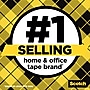 Scotch Permanent Double Sided Tape Refill, 1/2" x 25 yds., 1" Core, Clear (665)~#|#~69FF9745-2798-43EE-AFCAAF17287745B8_sc7