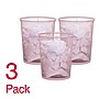 Staples Metal Mesh Trash Can, 4.4 Gallon, Dusty Pink, 3/Pack (ST63858)~#|#~6A0519DC-0B65-451F-BC8DA0B5066FF7A7_sc7