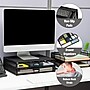 Mind Reader Two-Tier Monitor Stand Laptop Riser, Up to 30 lbs., Black (2TDMESHY-BLK)~#|#~6A0B3E81-125E-47A2-AF8D1332DFEAC4BA_sc7