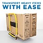 Mount-It! Foldable Flatbed with Swivel Wheels, 660 lb. Capacity, Black/Yellow (MI-921)~#|#~6A112A11-FA77-441B-A33205C2FA2F9C60_sc7