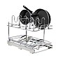 Household Essentials Glidez Steel Dish Rack, Chrome (HHC42617-1)~#|#~6A217C85-1BB1-435C-8C24DA45AAE47859_sc7