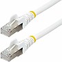 StarTech 100 ft. CAT-6a Ethernet Cable, 27AWG, White (NLWH-100F-6A-PATCH)~#|#~6A2FD343-5BC9-4A1C-8460F303BFFC301A_sc7