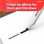 Staples Low Odor Dry Erase Markers, Chisel Tip, Black, 12 Pack – Remarx Bold Whiteboard Markers for Office, Classroom & Meetings~#|#~6A34136C-C38D-446B-AB5F27B7182CDC91_sc7