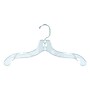 Nahanco 14" Plastic Super Heavy Weight Dress Hanger, Clear, 100/Carton (414)~#|#~6A4BF9BB-E287-419B-B3A856A20D2B1AF0_sc7