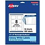 Avery Laser/Inkjet Multipurpose Rectangle Scalloped Labels, 2" x 3", White, 400 Labels/Box (94267)~#|#~6A568FD3-7C2F-479B-9967A8ECF2FC2D0D_sc7
