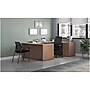 HON Mod 66"W x 96"D U-Shaped Computer Desk with 2 Support Pedestals, Sepia Walnut (HLPL6696UDESKSE1)~#|#~6A5FA022-9316-4757-82614D7FBA5AEBA3_sc7