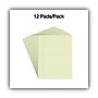 Universal Glue Top Writing Pad, 8 1/2" x 11", Narrow Ruled, 50 Sheets/Pd, 12/Pk~#|#~6A60E8C1-60D4-4AB5-80541388E7A77DDC_sc7