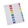 Universal Table of Contents Dividers, 1-8 Tab, Assorted Colors, 8 1/2" x 11", 6/Pack~#|#~6A6118B1-6792-4D8C-BAD60F10495F8CEF_sc7