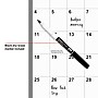 2026-2027 Staples 32" x 48" Academic Yearly Dry Erase Wall Calendar, Reversible, White/Red/Gray (ST54274-27)~#|#~6A6D3140-12E4-4CD7-AFD5892FD6A205CA_sc7