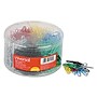 Universal Vinyl-Coated Wire Paper Clips, No. 1, Assorted Colors, 1000/pack~#|#~6AAAF5BA-7A86-4AA1-9F9EBBC79C647F19_sc7