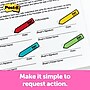 Post-it 'Sign Here' Message Flags, .47" Wide, Red, 80 Flags/Pack (684-RDSH)~#|#~6AB729FA-96DA-474B-8C06379CBFADF33F_sc7