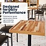 Flash Furniture Mayfair 24"W x 30"D 2"Thickness Rectangle Table Top, Engineered Wood, Natural (XUBB24X30RCT)~#|#~6AC6156A-7020-476F-B9F43511F7C7FDD9_sc7