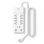 Staples TECH 10-Outlet 2-USB Port Surge Protector, 6', 3000 Joules, White (ST62776)~#|#~6ACDA795-182E-405E-A3758D59CA5FBE3E_sc7