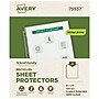 Avery EcoFriendly Recycled Economy Sheet Protectors, 8.5" x 11", Semi-Clear, 100/Pack (75537)~#|#~6AEBDCD6-86C9-4185-81CE0EEF514128EB_sc7
