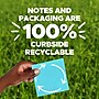 Post-it Recycled Super Sticky Notes, 3" x 3", Oasis Collection, 70 Sheets/Pad, 12 Pads/Pack (654R-12SST)~#|#~6B03A084-89A3-44CF-BB43745BCABA2E79_sc7