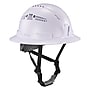 Ergodyne Skullerz 8964 PC-ABS Type II, Class C, 6-point Ratchet Suspension Full Brim Safety Helmet, White (60560)~#|#~6B1055B1-098F-43FA-90FD67E95156A963_sc7