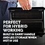Fellowes Breyta Adjustable Monitor Stand, Black (100098502)~#|#~6B1CB3C8-5307-49F0-A29B7B4C22716668_sc7