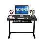 FlexiSpot EW8 48"W Rectangular Adjustable Metal Standing Desk, Black (EW8B)~#|#~6B1DD948-398E-4837-A3A64027571A6FA9_sc7