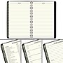 2027 AT-A-GLANCE Recycled 5" x 8" Weekly & Monthly Appointment Book Planner, Faux Leather Cover, Black (70-100G-05-27)~#|#~6B29E9B3-4182-41FC-B4744800AB51ABE6_sc7