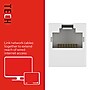 Staples TECH Ethernet Coupler, White, RJ45 Female to Female, Network Cable Extender Connector~#|#~6B406236-C6E3-4244-BCADFCCE520BEC54_sc7