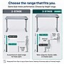 Uncaged Ergonomics Rise Up 3-stage Dual Motor Electric Standing Desk Frame, Gray, Desktop Not Included (RUG)~#|#~6B4923D0-ED7D-4914-860A908D24598936_sc7