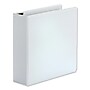 Universal Comfort Grip Deluxe Plus 3" 3-Ring View Binders, D-Ring, White (UNV30752)~#|#~6B4A337A-43EB-4EF8-99CF1E4D60612C86_sc7