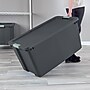 Sterilite 45 Gallon Wheeled Latching Storage Tote, Plastic, Flat Gray, 4/Carton (22223V04)~#|#~6B6E676E-B5A8-492E-A595985EAC5DB98E_sc7