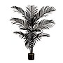 Nearly Natural Artificial Halloween Black Paradise Palm Tree, 4' (T5142)~#|#~6B76781F-0D59-4878-B8CD06F8FF8E52EB_sc7