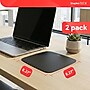 Staples Mouse Pad – Standard Black Mousepad for Computers & Laptops, 2/Pack~#|#~6BA14BAE-F994-4E44-B341E6FC3FC45A0C_sc7
