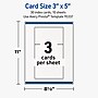 Avery Rectangle Index Cards, 3" x 5", White, 30 Cards/Pack (19479399724)~#|#~6BB0EE4E-B42F-4E4E-9663DC5A216803F4_sc7