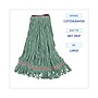 Boardwalk® Mop Head, Premium Standard Head, Cotton/rayon Fiber, Large, Green~#|#~6BC8E843-45FD-4F60-ACFC74E538B22F62_sc7