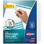 Avery Index Maker Extra-Wide Paper Dividers with Print & Apply Label Sheets, 5 Tabs, White (11438)~#|#~6BF8A27B-DE82-4F5F-B047A3719C0C1B83_sc7