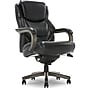 La-Z-Boy Delano Ergonomic Leather Executive Big & Tall Chair, 400 lb. Capacity, Jet Black/Gray (CHR10045B)~#|#~6C2874CF-CFE0-4D61-AA09B1721DD4C58E_sc7