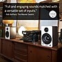 Fluance Ai61 2-Way 2.0 Stereo Bluetooth Bookshelf Speakers with 6.5" Drivers, 120W Amp for Turntable, Bamboo Veneer (AI61W)~#|#~6C4D7D33-9C42-44CC-89BF77B0AEA1D108_sc7