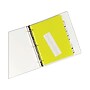 Avery Heavy-Duty Plastic Dividers with White Tab Labels, 8 Tabs, Multicolor (23084)~#|#~6C555C4B-1F74-4736-97281991DD36CDD5_sc7
