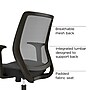 Staples Essentials Ergonomic Fabric Swivel Task Chair, Black (UN56947)~#|#~6C666A8C-01BC-4866-9DB5C771794AEA14_sc7