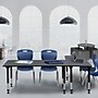 Regency Rectangular Activity Table, 66" x 30", Height Adjustable, Grey (MT6630GYAPBK)~#|#~6C6AFDA6-191D-402E-82C927693FC4203B_sc7