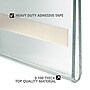 Azar Adhesive Sign Holder, 8.5" x 11", Vertical, Wall Mounted, Clear, Acrylic, 10/Pack (122021)~#|#~6C6E569C-DE60-4D79-84BB2B240FC605B2_sc7