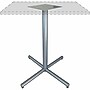 Lorell Hospitality/Conference X-Base, 40.8" Height x 45" Width, Silver (LLR61642)~#|#~6C7E4A1C-1936-4D20-88BC379074DBF21D_sc7