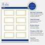 Avery Multi-Lined Gold Border Matte Blank Card, White, 80/Pack (S00-D1A)~#|#~6C7F1D3A-DC37-4D63-8C57F55AF1A1D16E_sc7