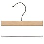Nahanco 12" Wood Flat Skirt/Slack Hanger, Natural, 100/Pack (21012RC)~#|#~6C97CC7C-F753-4F54-A7E4E52EAA967F9C_sc7