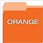 Pendaflex Recycled File Folder, 1/3-Cut Tab, Assorted, Letter Size, Orange, 100/Box (4210 1/3 ORA)~#|#~6CBA15B6-CF31-4FE4-B00CE4409CED1DC7_sc7